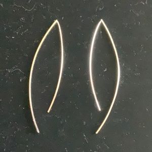 Silver earrings